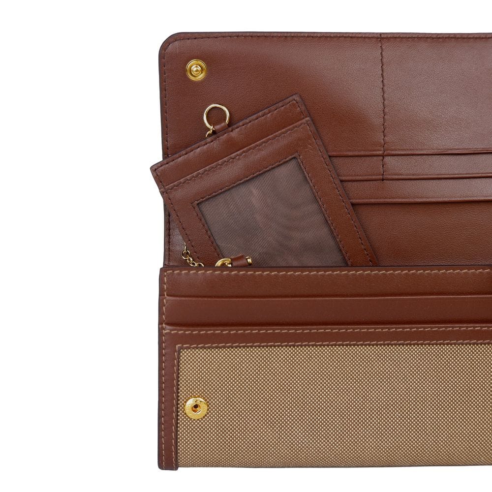 Prada Prada Brown Leather Women Wallet