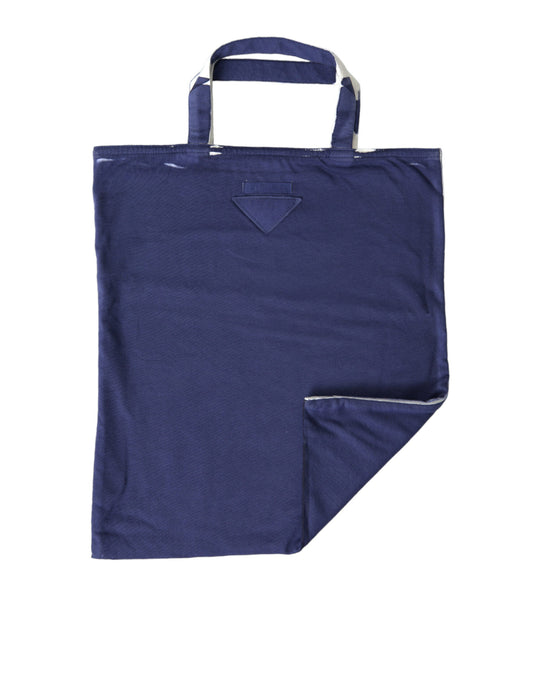 Prada Prada Elegant Blue Tote Bag for Chic Outings