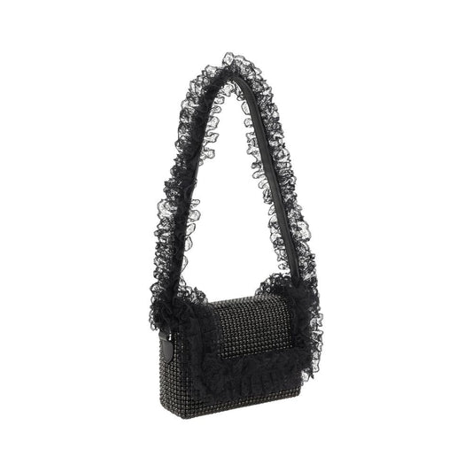 Self-Portrait Self-Portrait Crystal Lace Shoulder Bag