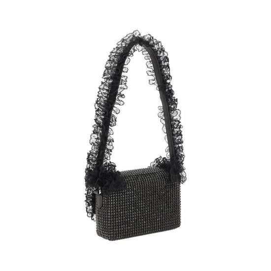 Self-Portrait Self-Portrait Crystal Lace Shoulder Bag
