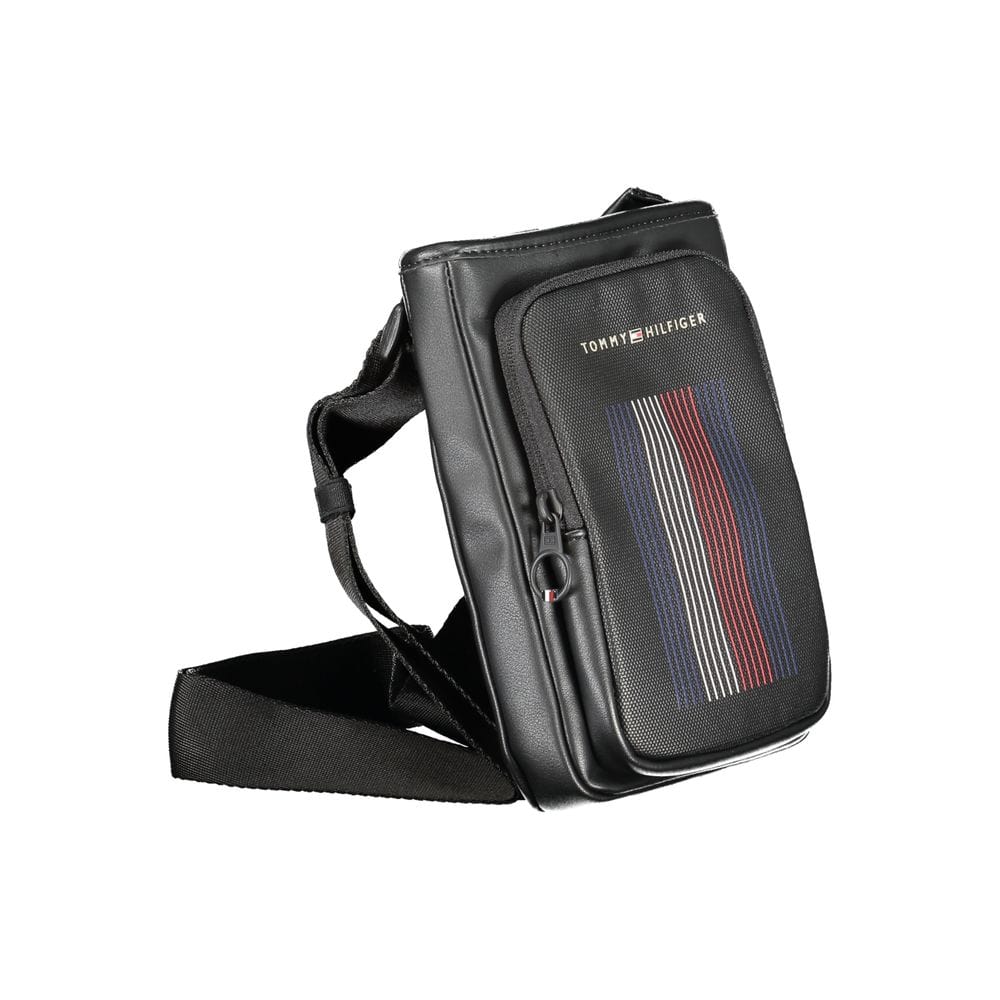Tommy Hilfiger Tommy Hilfiger Black Polyethylene Shoulder Bag