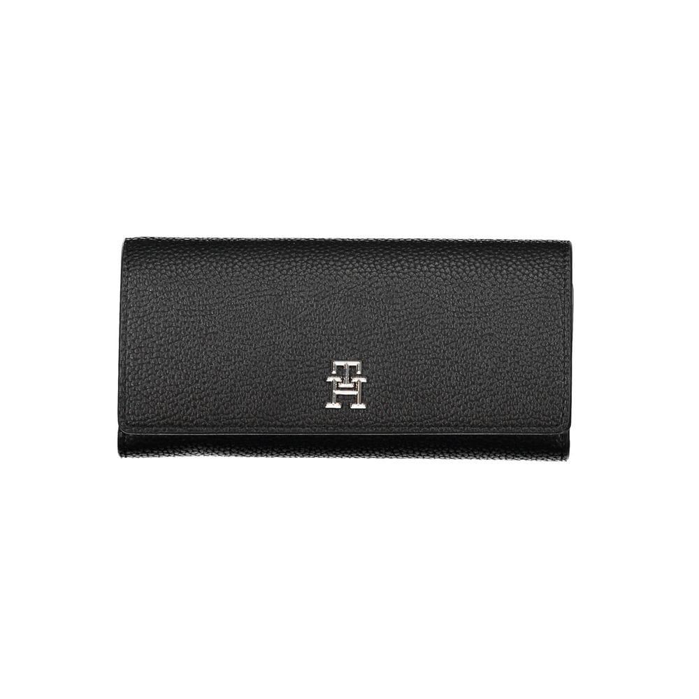 Tommy Hilfiger Tommy Hilfiger Black Polyethylene Women Wallet