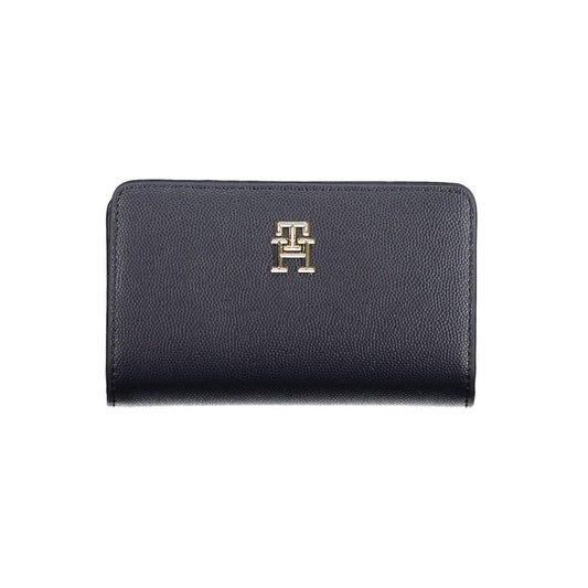 Tommy Hilfiger Tommy Hilfiger Blue Polyethylene Women Wallet