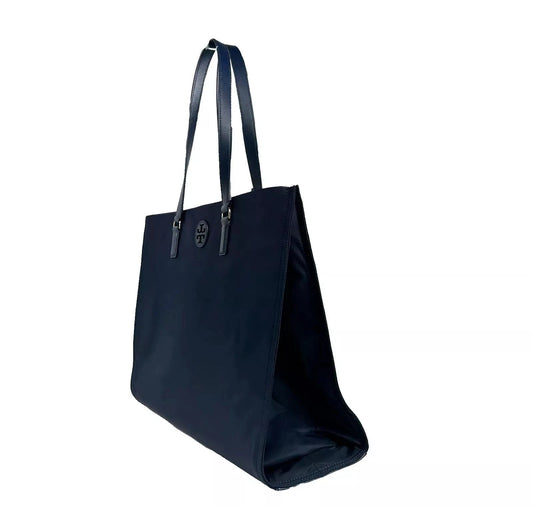 Tory Burch Tory Burch Navy Ella Large Nylon Tote Bag Purse 136144