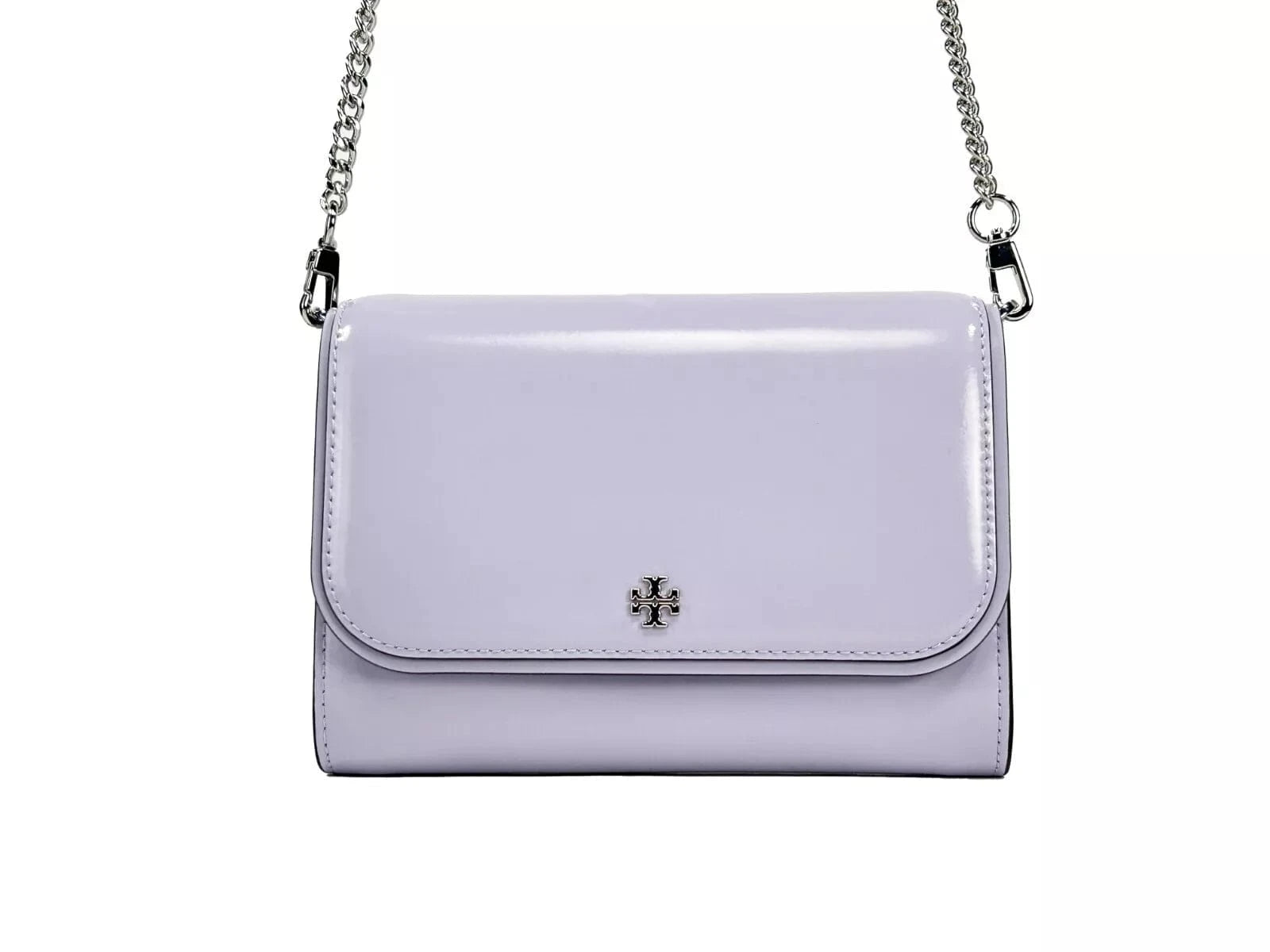 Tory Burch Tory Burch Patent Emerson Patent Chain Wallet Crossbody Bag