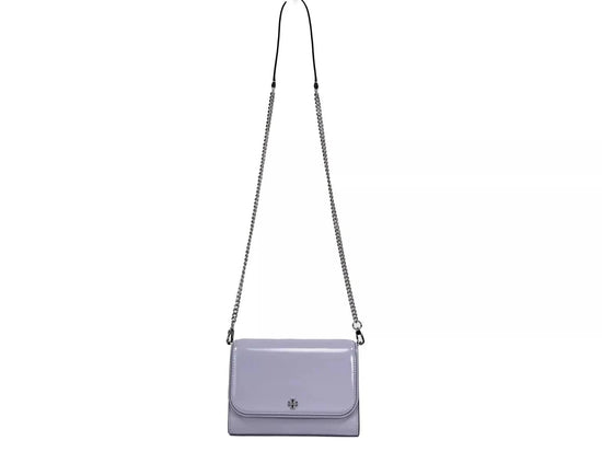 Tory Burch Tory Burch Patent Emerson Patent Chain Wallet Crossbody Bag
