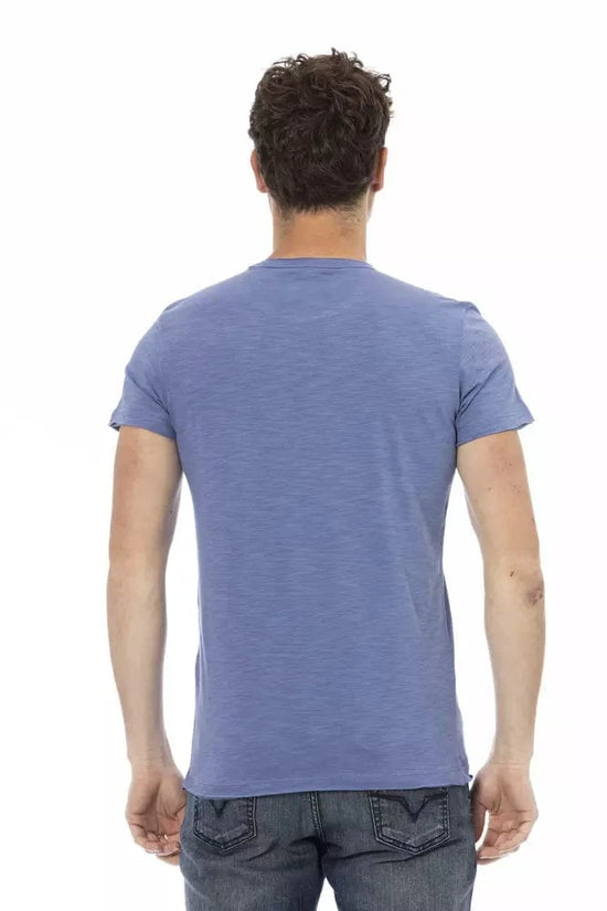 Trussardi Action Trussardi Action Blue Cotton Men T-Shirt