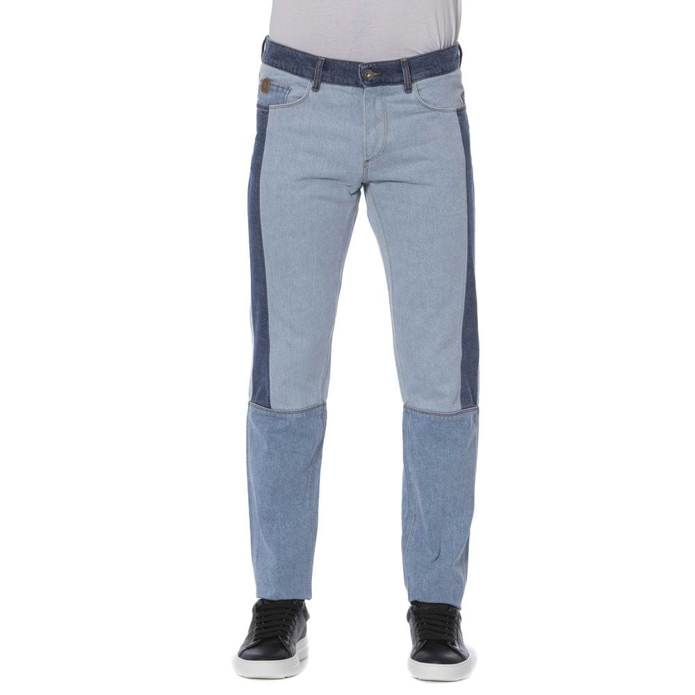 Trussardi Jeans Trussardi Jeans Blue Cotton Men Jeans