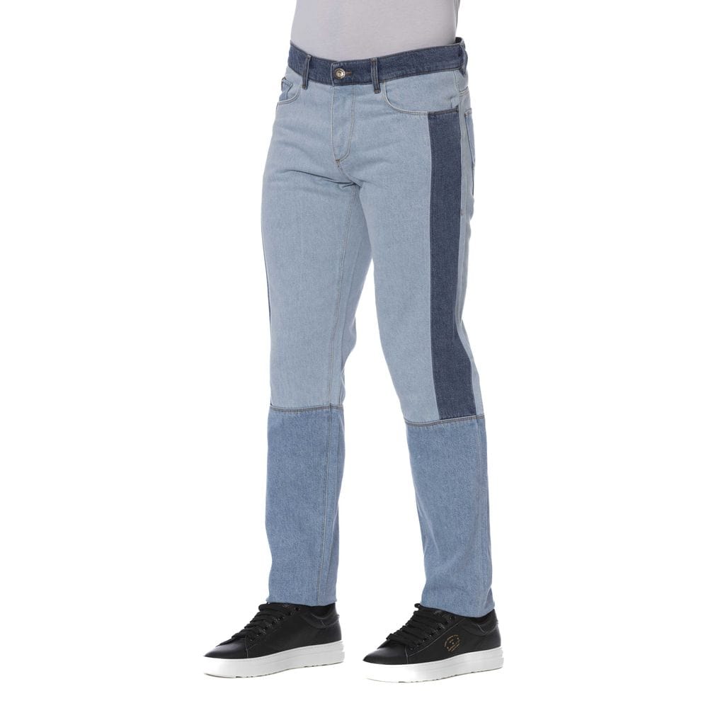 Trussardi Jeans Trussardi Jeans Blue Cotton Men Jeans