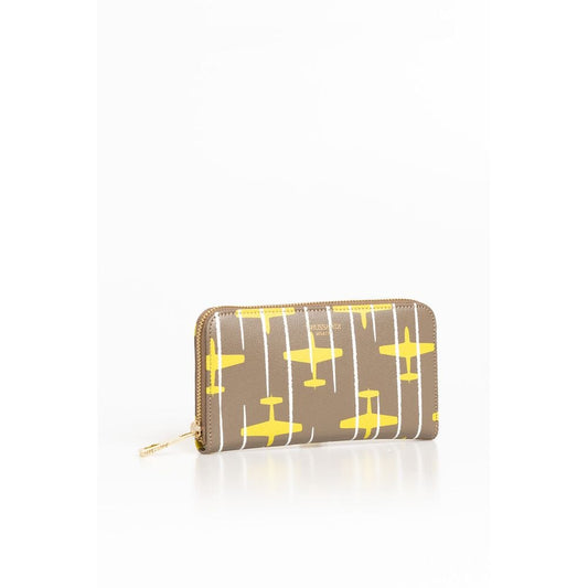 Trussardi Trussardi Beige Leather Women Wallet