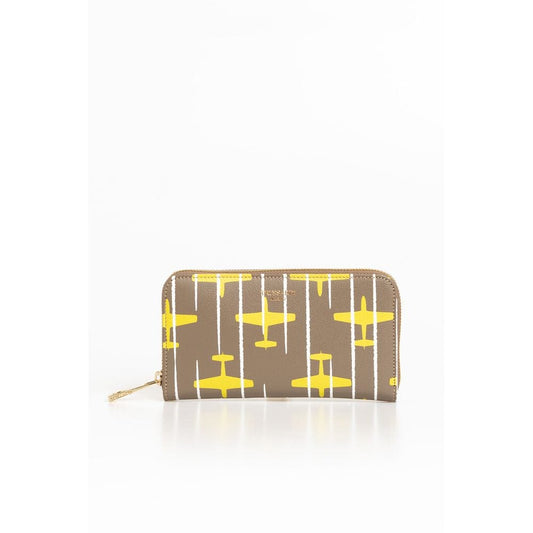 Trussardi Trussardi Beige Leather Women Wallet