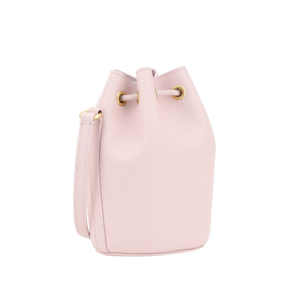 Valentino Garavani Valentino Garavani Mini Vlogo Drawstring Bucket Bag