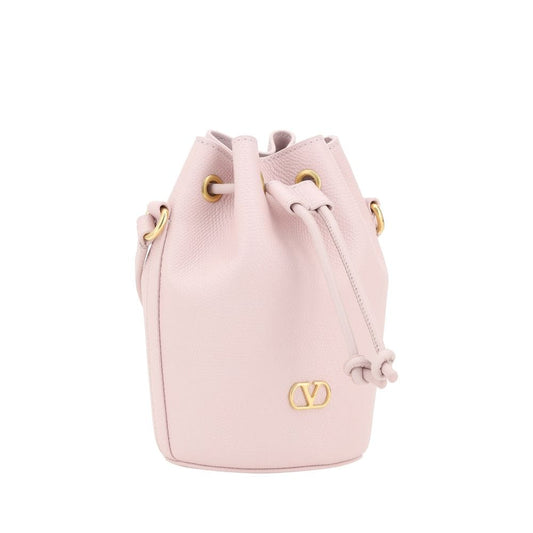 Valentino Garavani Valentino Garavani Mini Vlogo Drawstring Bucket Bag