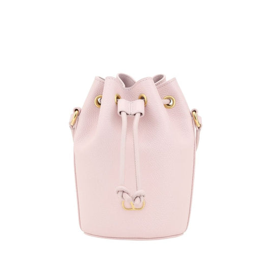 Valentino Garavani Valentino Garavani Mini Vlogo Drawstring Bucket Bag